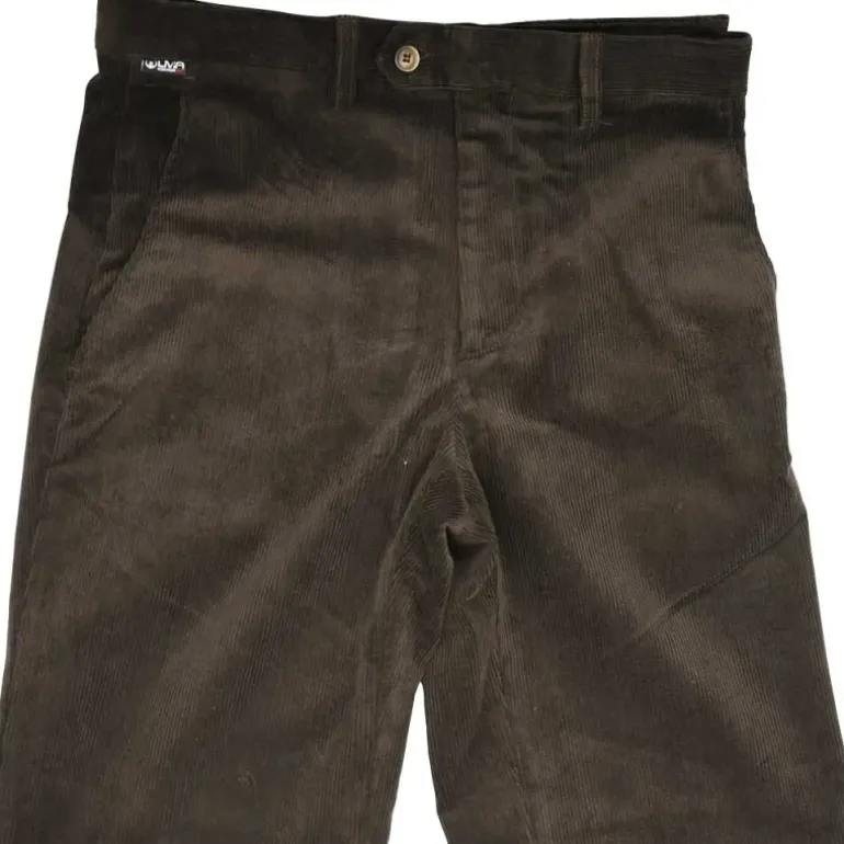 Pantalon marron Calvados côtelé extensible T38 À 60