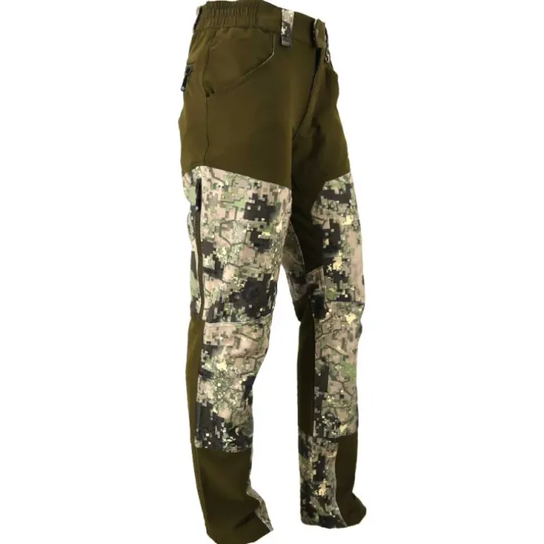 Pantalon stretch digital vert 38 à 54