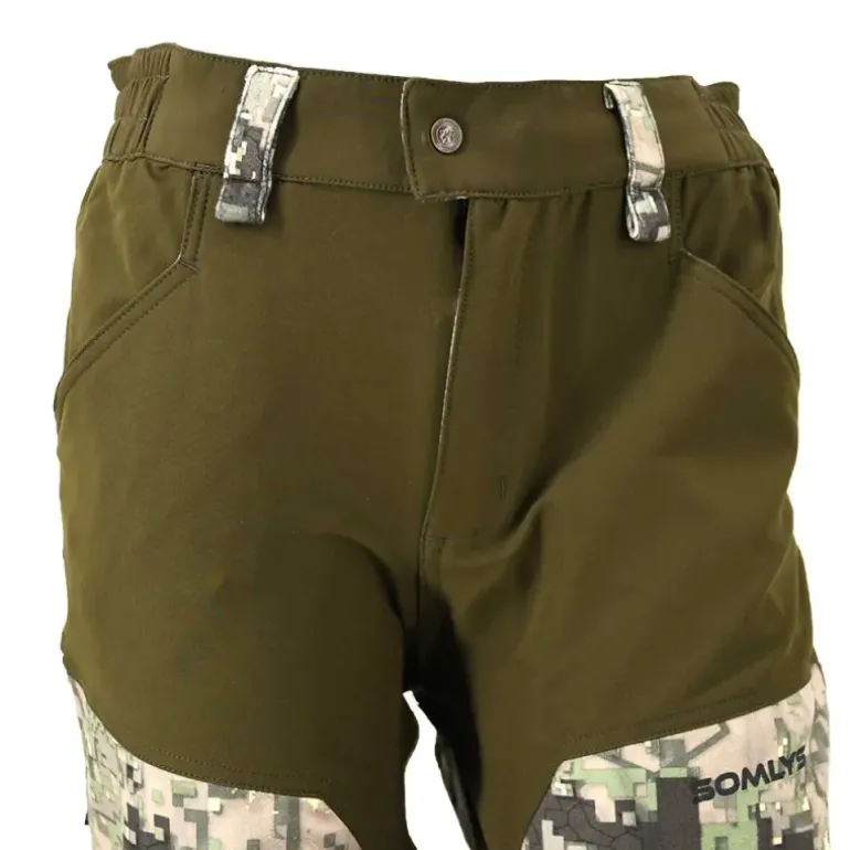 Pantalon stretch digital vert 38 à 54