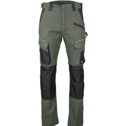 Pantalon Stretch Memory vert du 40 au 54