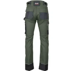 Pantalon Stretch Memory vert du 40 au 54