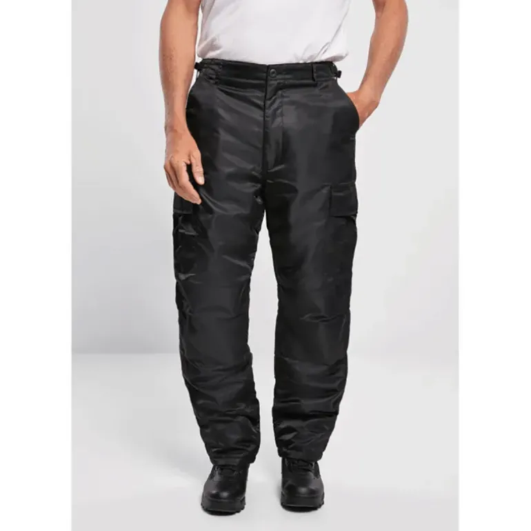 Pantalon Thermo Homme Brandit® Noir - Coupe Droite et Résistant