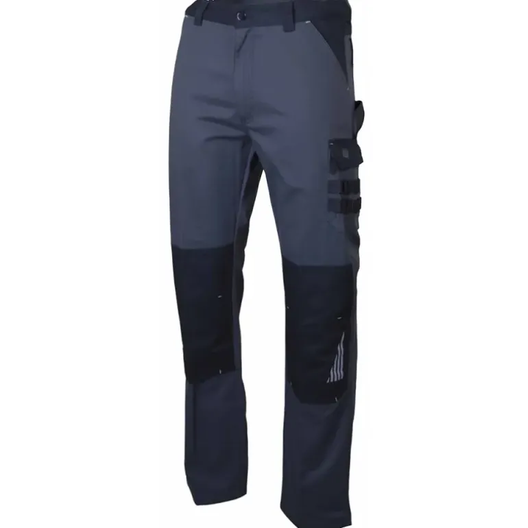 Pantalon Travail multipoches LMA gris et noir T38 à T60