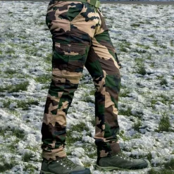 Pantalon treillis F1 6 poches coton doublé camo CE