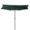 Parasol Rond Ø 2,70 m polyester 160 g/m² vert