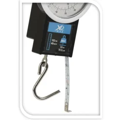 Peson de pêche 32 kg avec ruban à mesurer 100 cm