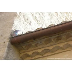Pics anti-pigeon spécial gouttières galvanisé lot de 240