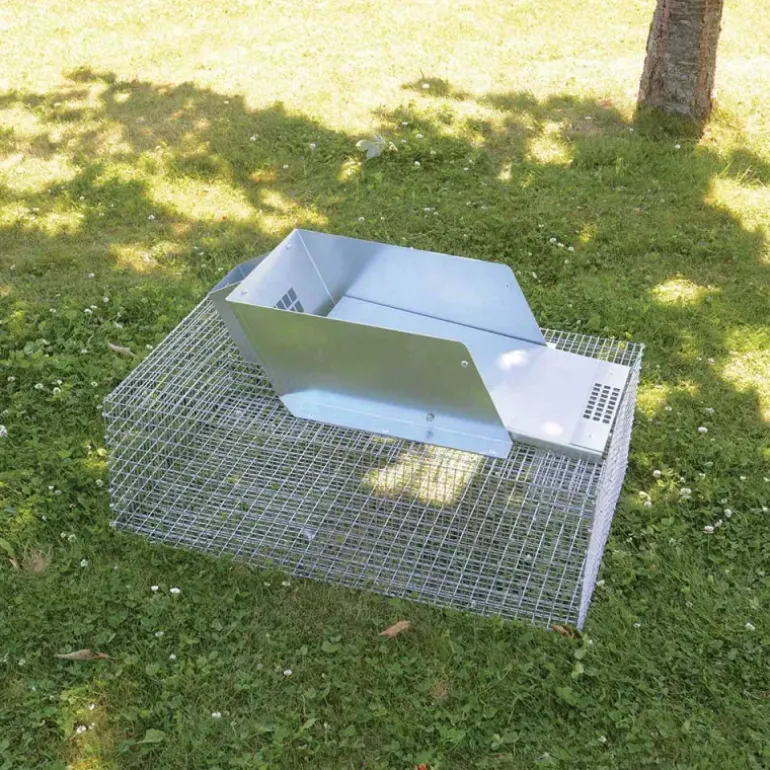 Piège à rats et ragondins multiprises métal