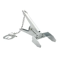 Piège à taupe double rive + 1 détente 19 X 8 cm