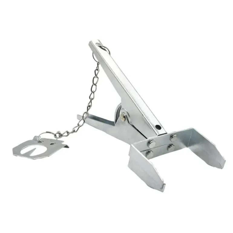 Piège à taupe double rive + 1 détente 19 X 8 cm