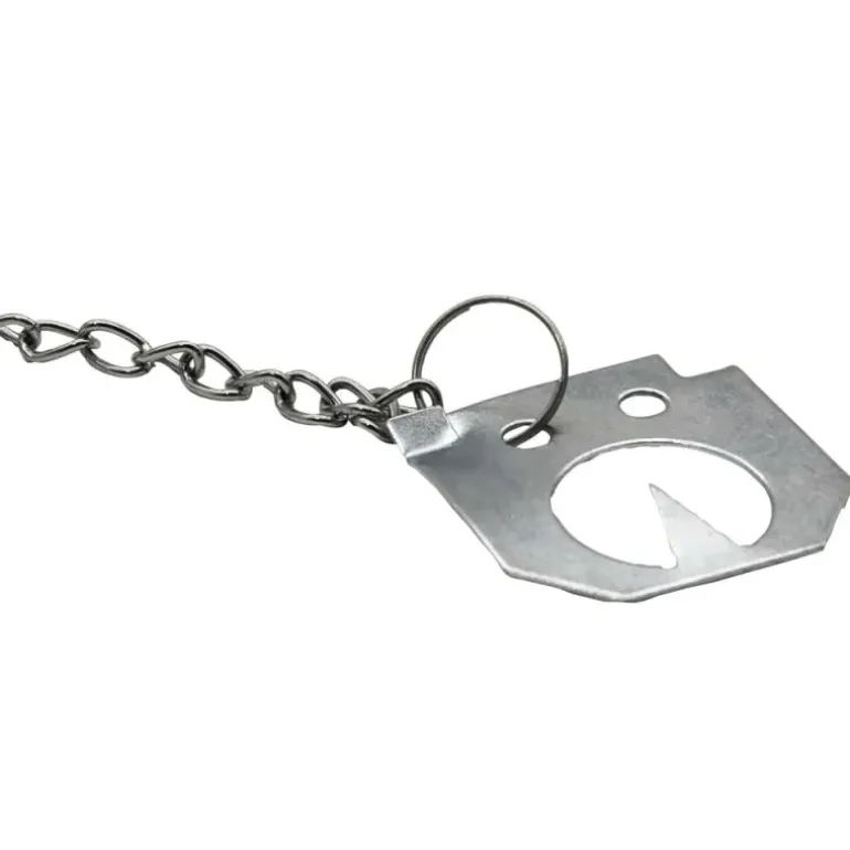 Piège à taupe double rive + 1 détente 19 X 8 cm
