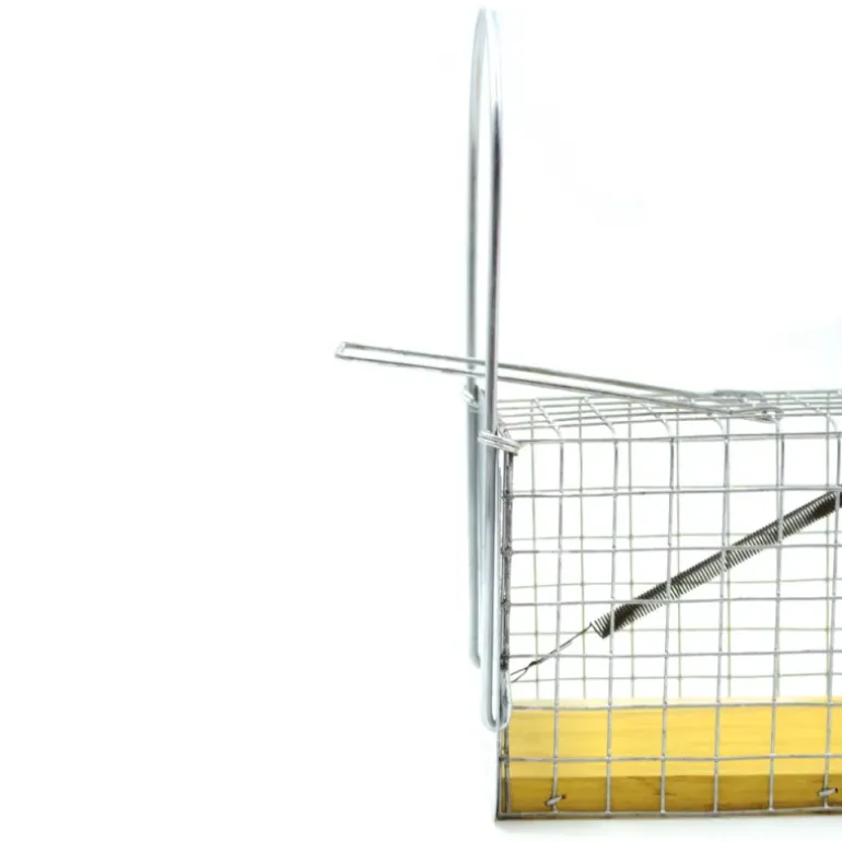Piège cage à rat 2 entrées 235 x 80 x 100 mm