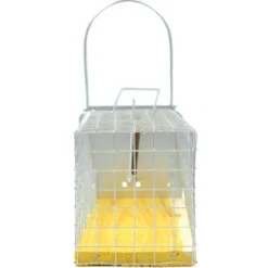 Piège cage à rat 2 entrées 235 x 80 x 100 mm