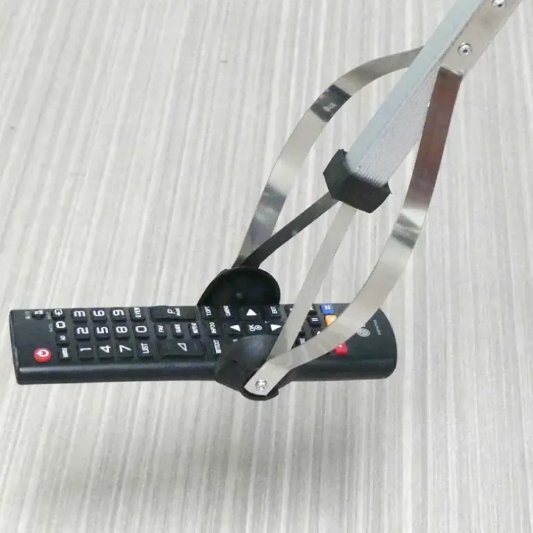 Pince attrape tout pliante multifonction 60cm acier inoxydable
