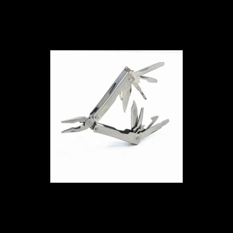 Pince multifonctions 9 outils 15 fonctions acier inox 10,5x5,5cm