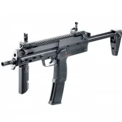 Pistolet à gaz 2 modes 40 coups MP7 BBS 6mm 1J L418-640mm
