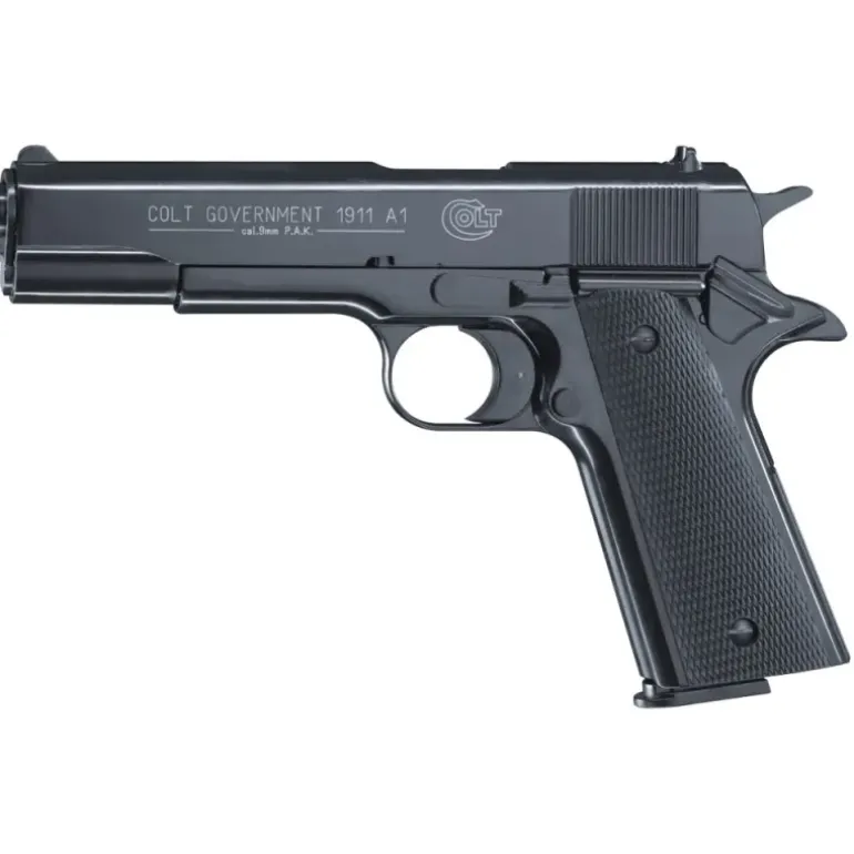 Pistolet Alarme Government 1911 A1 PAK 8 coups cal 9mm L 220mm