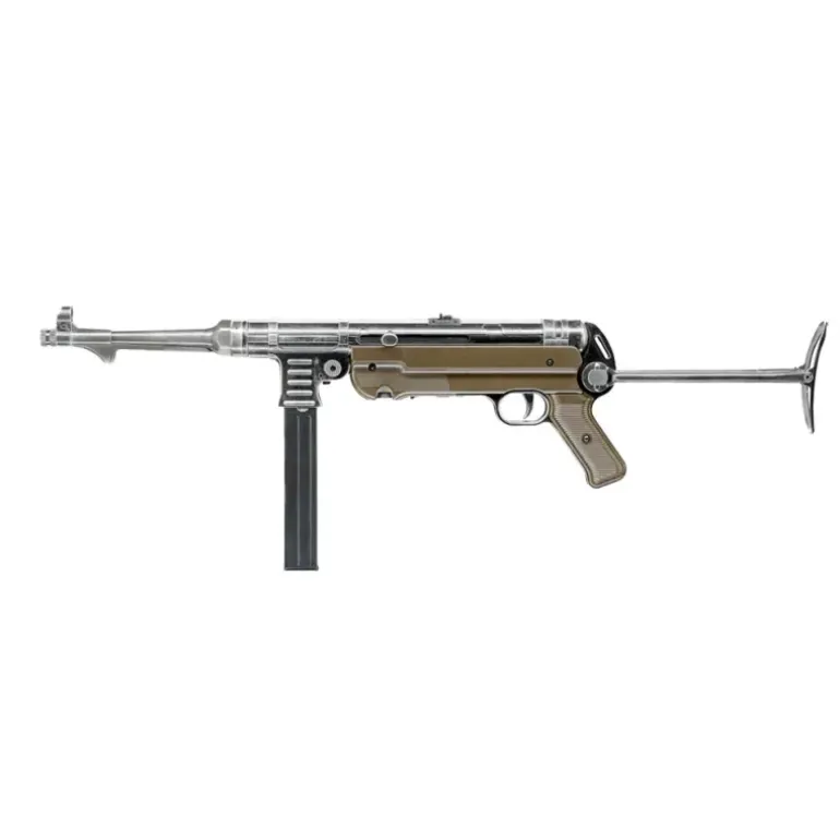 Pistolet CO2 MP German Legacy 50 coups auto full metal BB/4.5