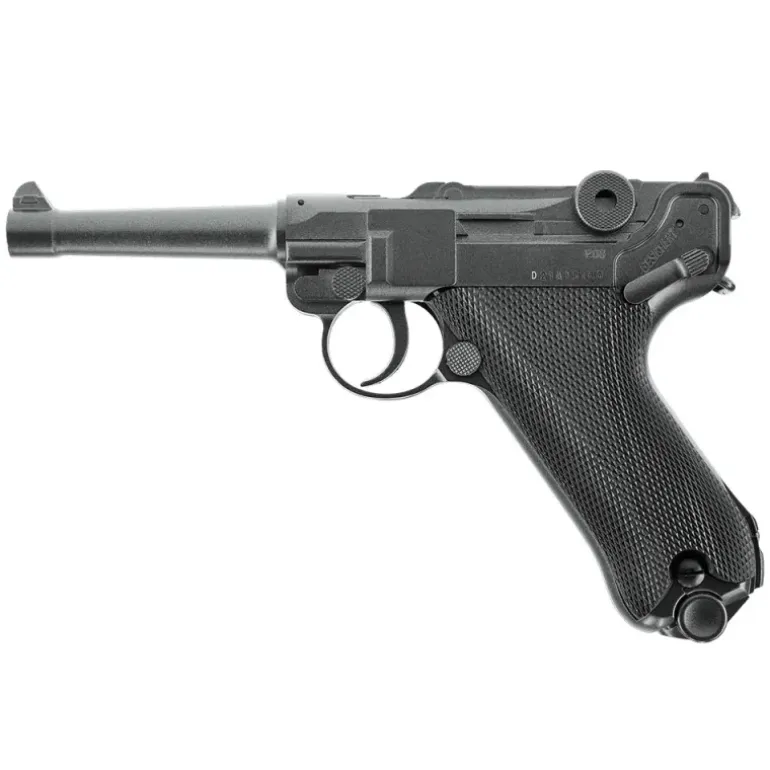 Pistolet CO2 P08 20 coups Blowback full metal BB/4.5 3j 90m/s