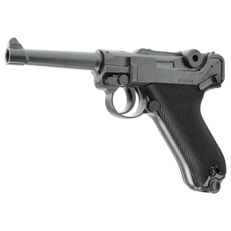 Pistolet CO2 P08 20 coups Blowback full metal BB/4.5 3j 90m/s
