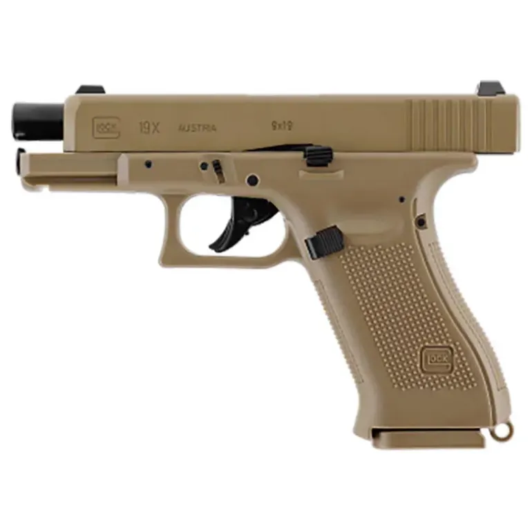 Pistolet Glock 19X Coyote - Replique Blowback Semi-Automatique 4,5 mm