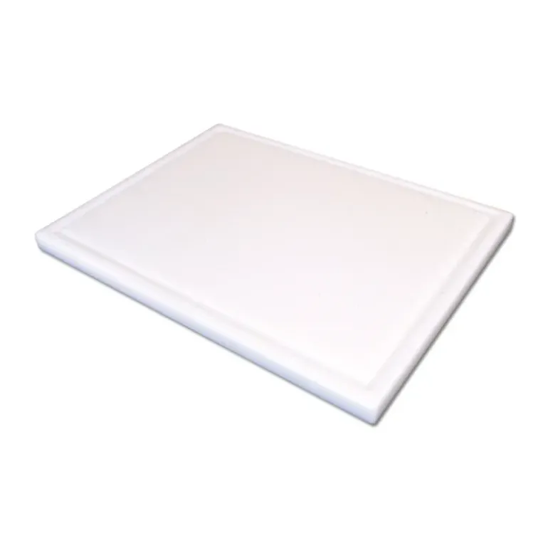 Planche à découper polyéthylène avec rigoles 40x30cm