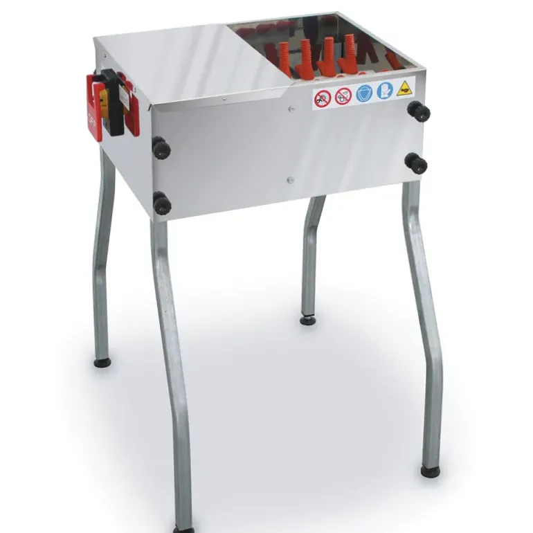 Plumeuse humide Piumina en inox 24 doigts – 40 volailles/h
