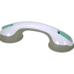 Poignée de bain à ventouses 31cm - Barre d'appui sécurité