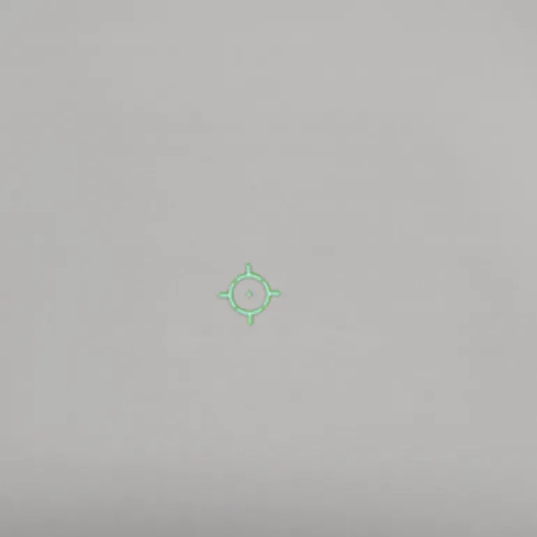 Point rouge Electrosight à réticule de visée multiple L 8cm
