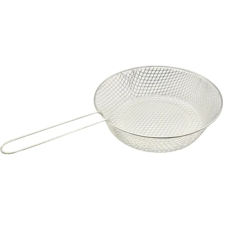 Poêle à friture 26 cm avec panier égouttoir en acier