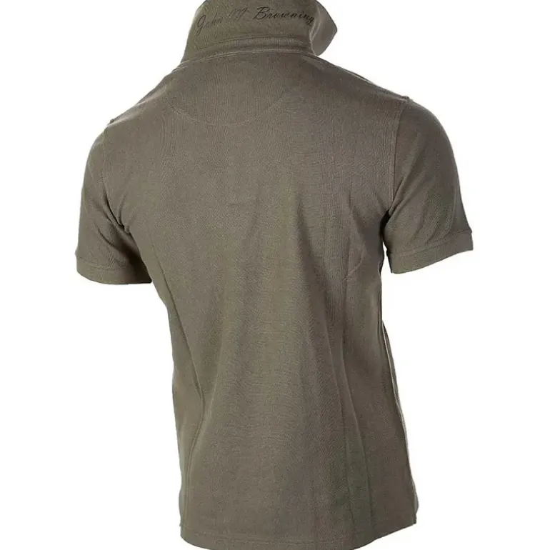 Polo Homme Ultra 79 Browning® - Coton Respirant Kaki