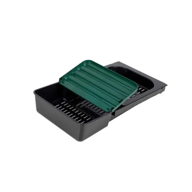 Pondoir 4 nids sur pieds en acier - Récupération automatique des œufs