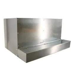Pondoir galvanisé ramassage extérieur 2 cases