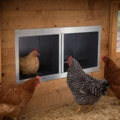 Pondoir galvanisé ramassage extérieur 2 cases