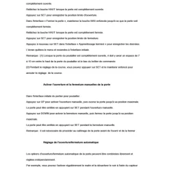 Portier automatique capteur de lumière programmable