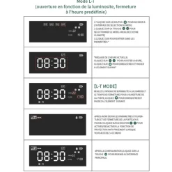 Portier automatique solaire télécommande et application Smartphone