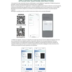 Portier automatique solaire télécommande et application Smartphone