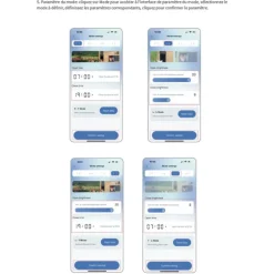 Portier automatique solaire télécommande et application Smartphone