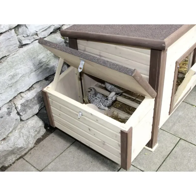 Poulailler chauffant et isolé avec thermostat 3 à 4 poules