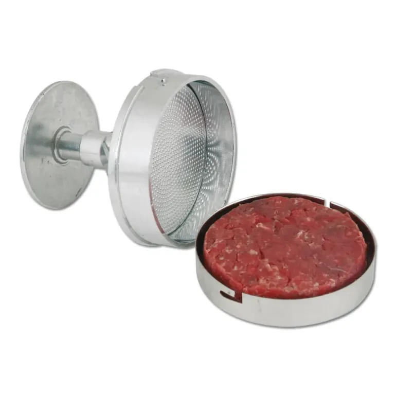 Presse steak haché diam 10 cm Reconstitueur de steak avec poussoir