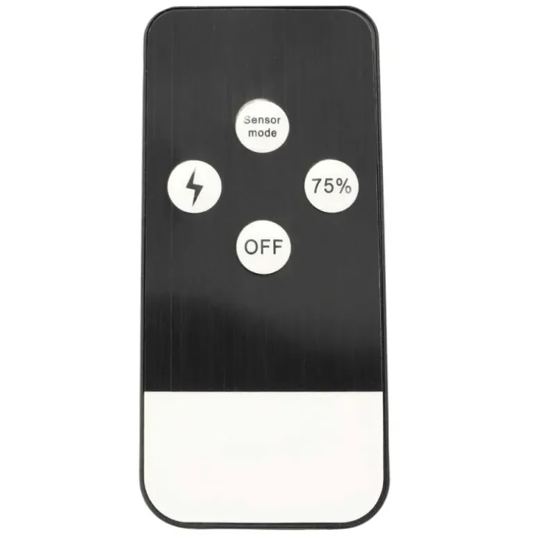 Projecteur solaire light & protect 120° autonomie 2h 3 modes noir