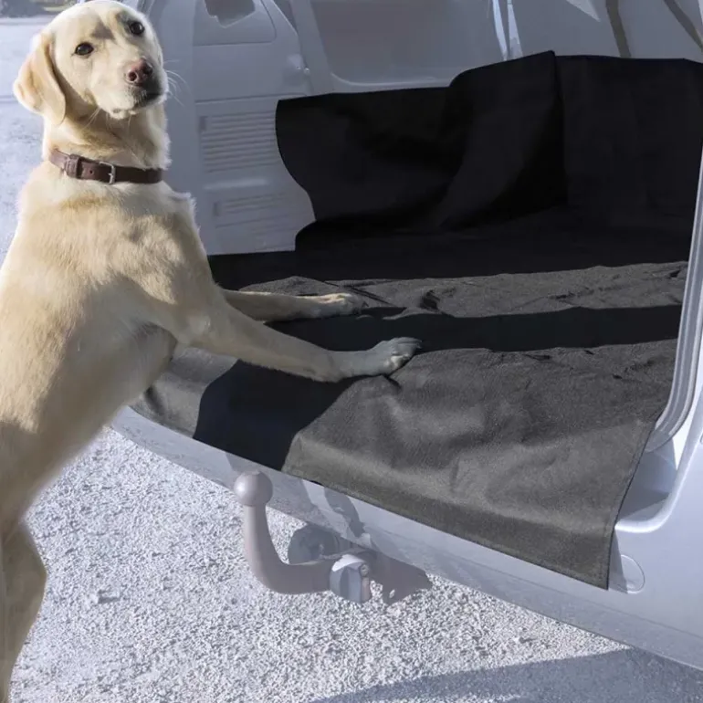 Protection coffre chien imperméable 100x32x72cm sangles réglables