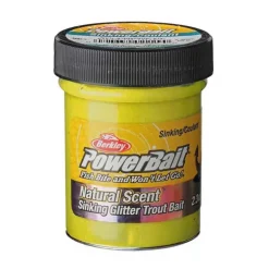 Pâte Coulante Jaune Powerbait® pour Truite - Appât Attractif et Facile à Utiliser
