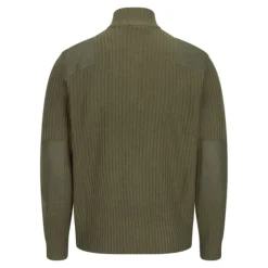 Pull zippé Walker and Hawkes Gardham Vert