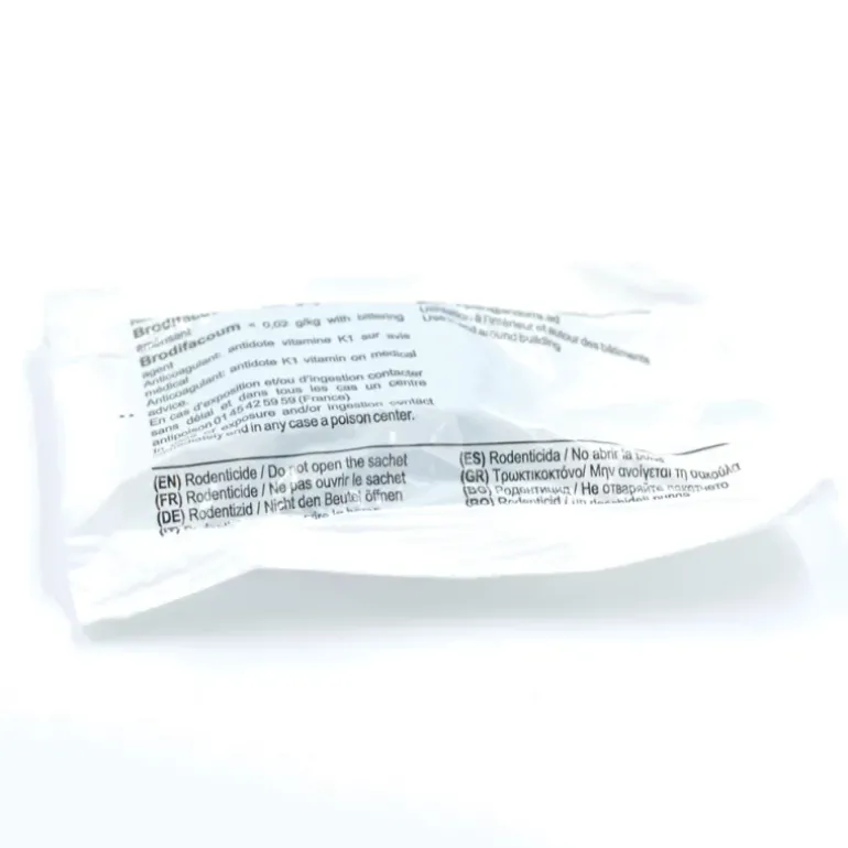 Raticide souricide bloc paraffiné brodifacum 140g