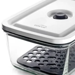 Récipient en Verre Smart 1000ml - Hermétique & Multifonction - Lacor