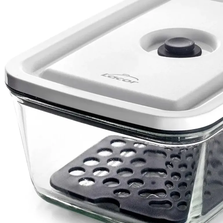 Récipient en Verre Smart 1000ml - Hermétique & Multifonction - Lacor