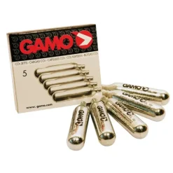 Recharges CO2 12gr GAMO® (lot de 5)