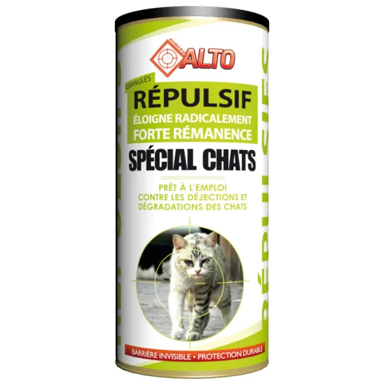 Répulsif chats granulés Alto 400g, 800g ou 4 kg