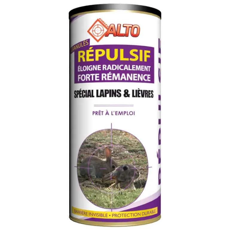 Répulsif lapins granulés 400g Alto
